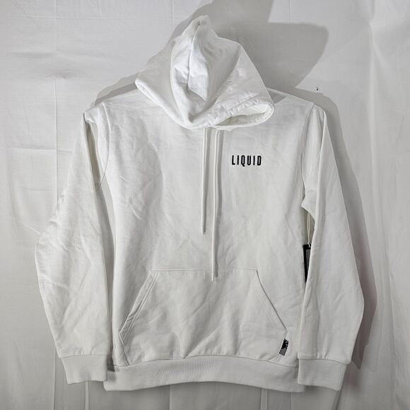 Team Liquid Legacy Chenille Patch Hoodie Sweatshirt Adult Size Large White NEW - Picture 1 of 13
